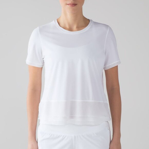 lululemon athletica Tops - Lululemon Sole Training Short Sleeve White | 10